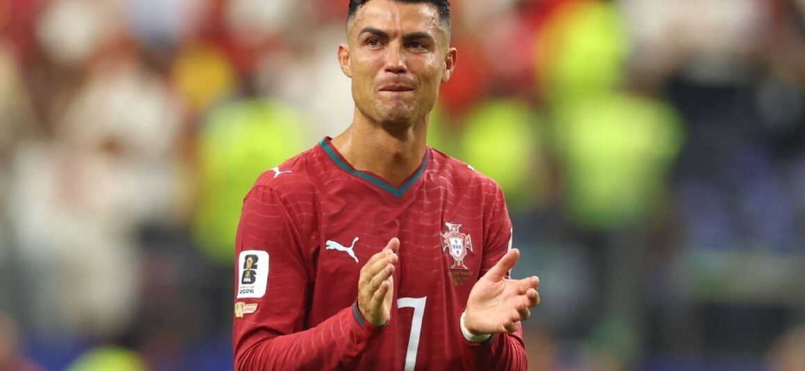 Ronaldo Departs in Tears… Ronaldo Departs in Tears…