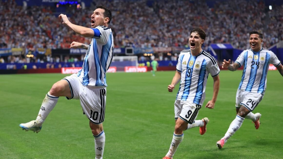 Messi Stands Alone:… Messi Stands Alone:…