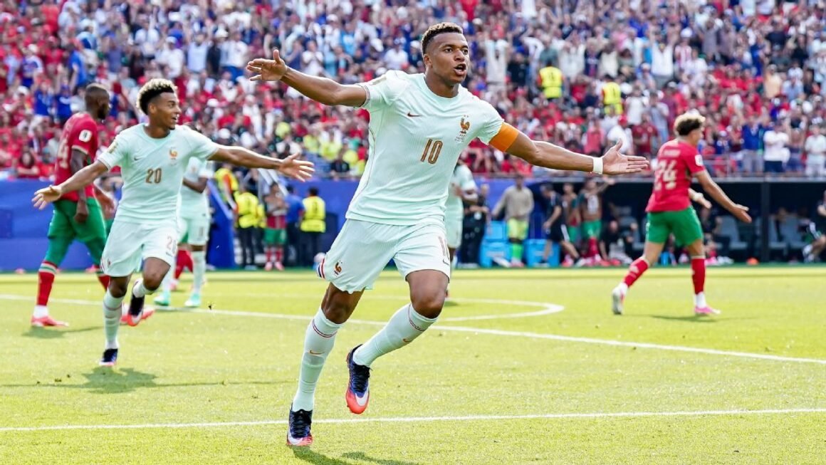 Mbappé Leads France to…