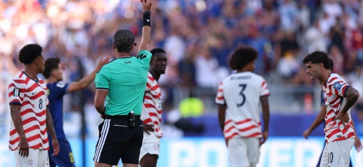 Balogun: Red Card… Balogun: Red Card…