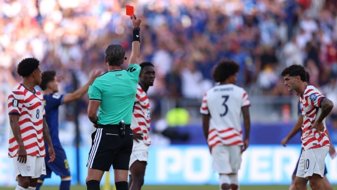 Balogun: Red Card… Balogun: Red Card…