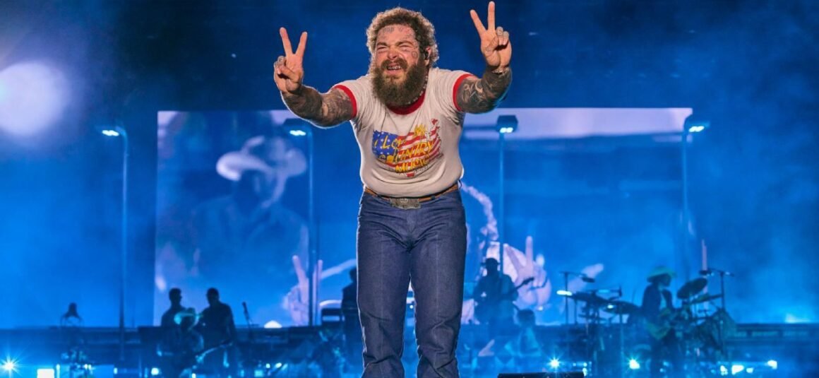 Post Malone Shines at… Post Malone Shines at…