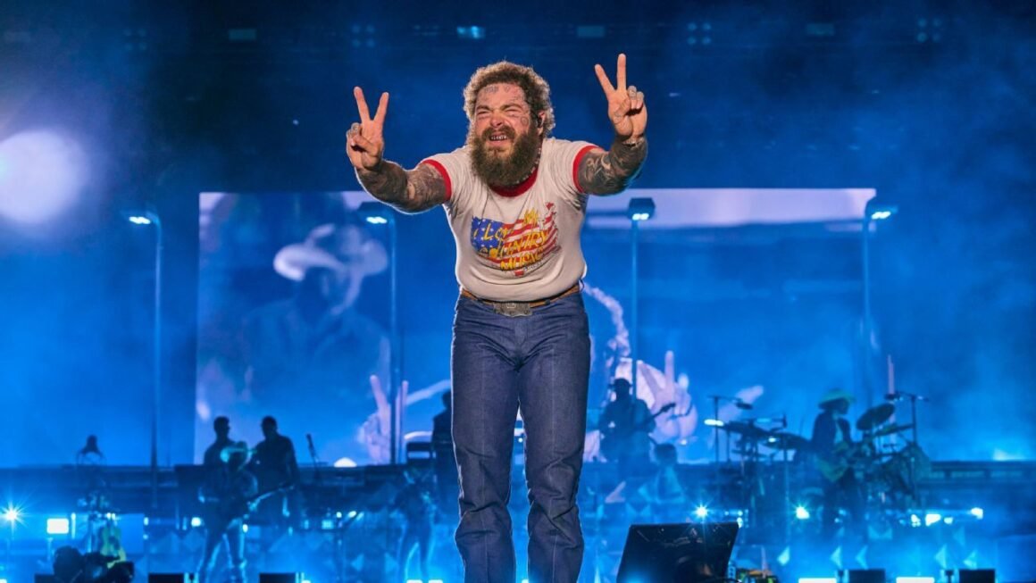 Post Malone Shines at… Post Malone Shines at…