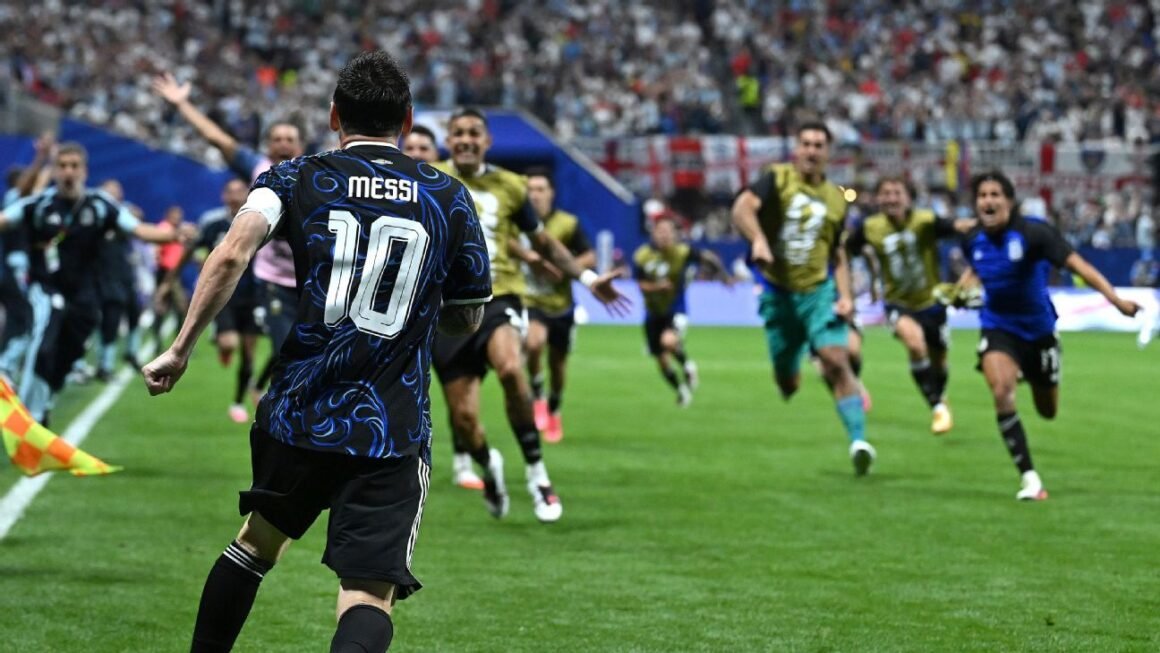 Argentina comes full… Argentina comes full…