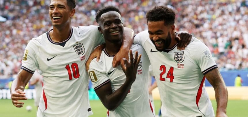 England withstand France…