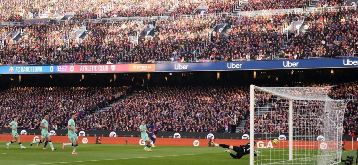 Worker dies at Camp Nou,…