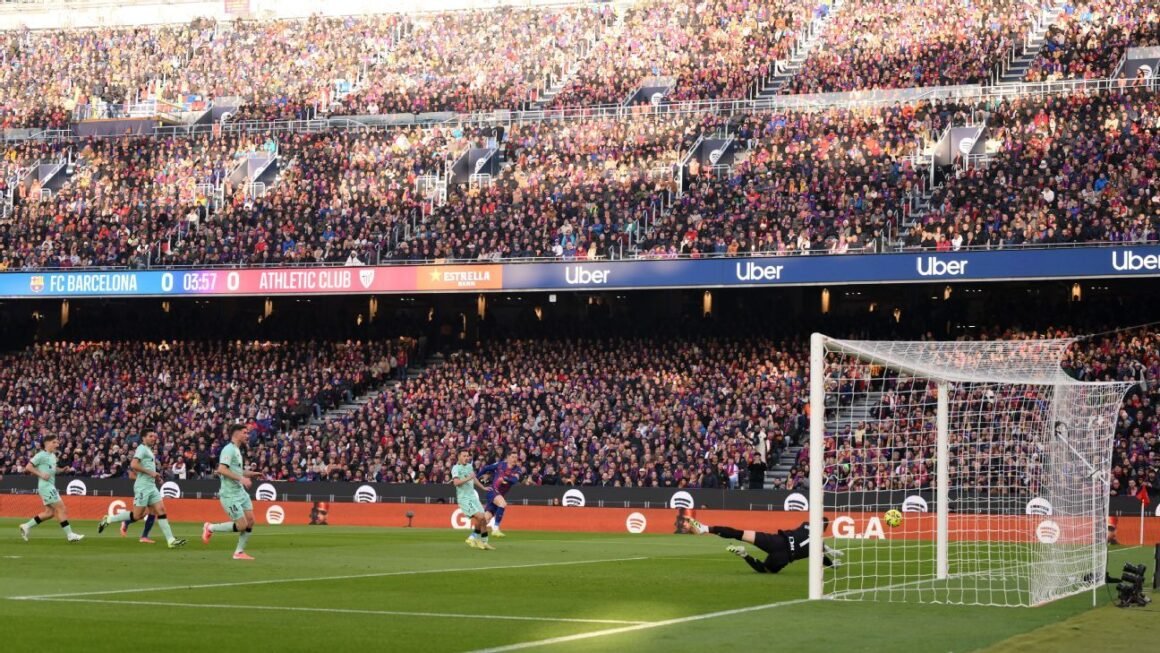Worker dies at Camp Nou,…