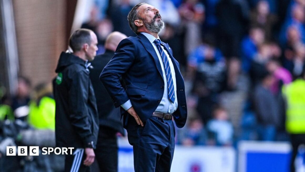 Derek McInnes laments… Derek McInnes laments…