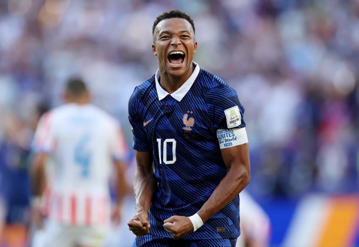 Real Madrid player poised… Real Madrid player poised…