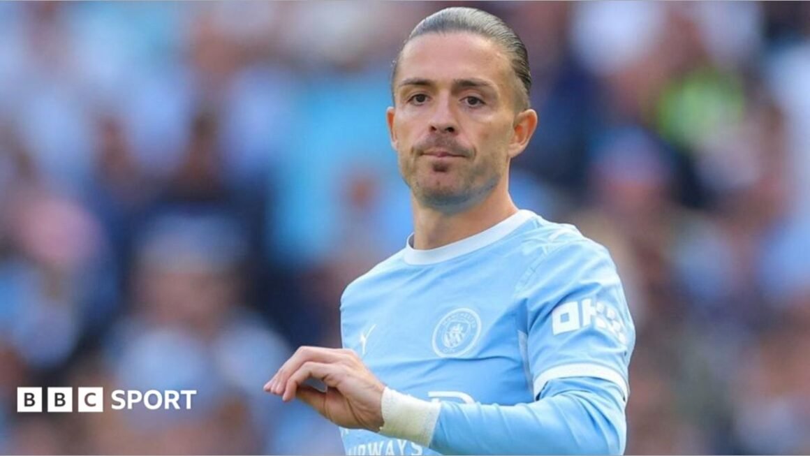 Man City winger Jack… Man City winger Jack…