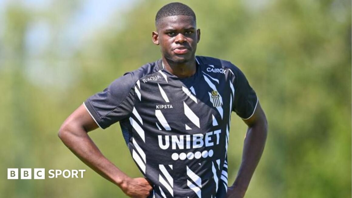 Belgian forward Mitchy… Belgian forward Mitchy…