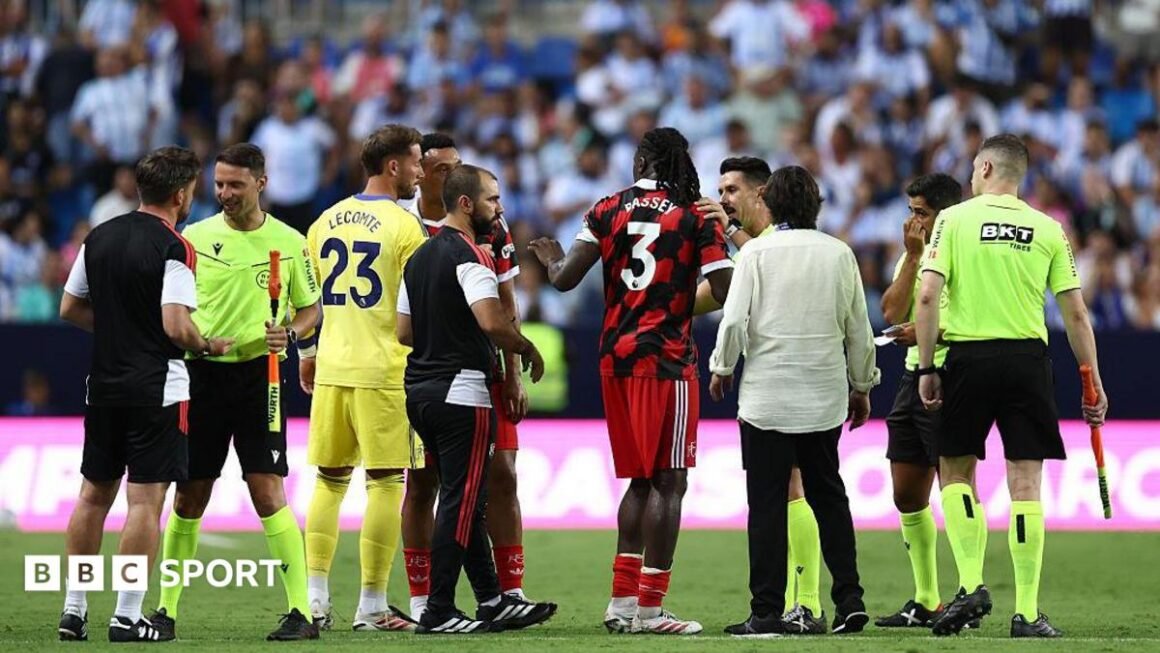 Fulham walk off as Malaga… Fulham walk off as Malaga…
