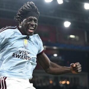 Aston Villa striker Brian… Aston Villa striker Brian…