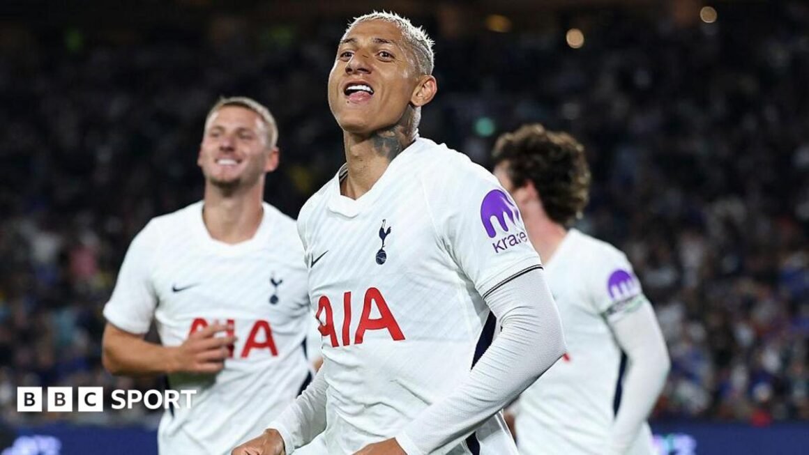 De Zerbi says Richarlison… De Zerbi says Richarlison…