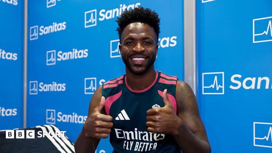 Vinicius Jr to restart…