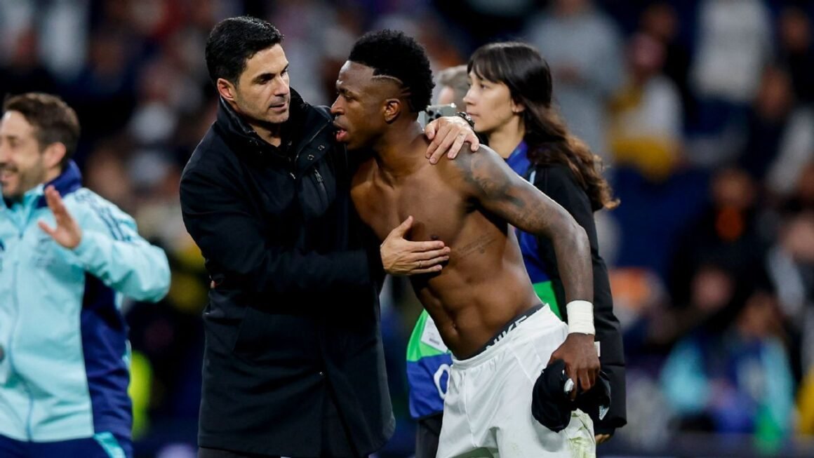 Arteta coy on Vini Jr…. Arteta coy on Vini Jr….