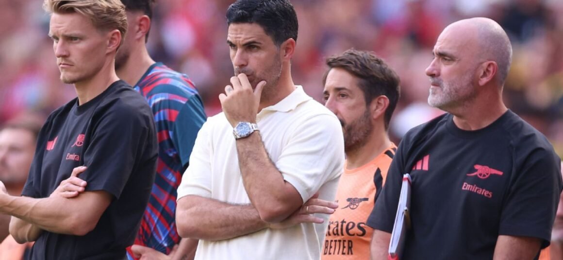 Arteta trying to add… Arteta trying to add…