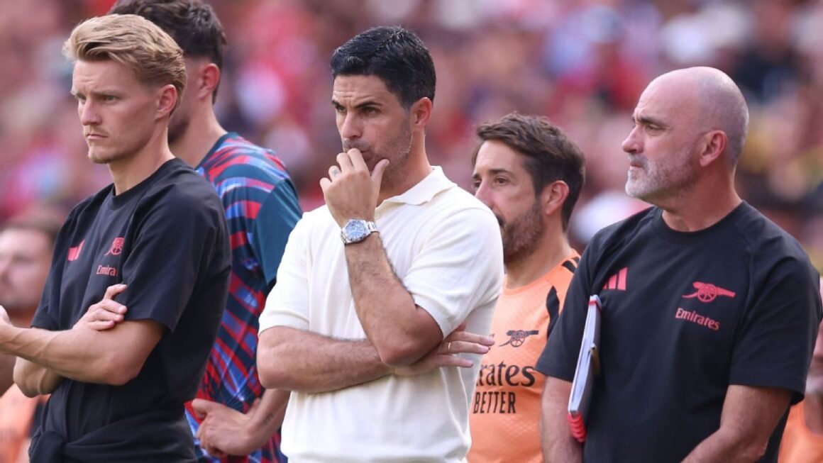 Arteta trying to add… Arteta trying to add…