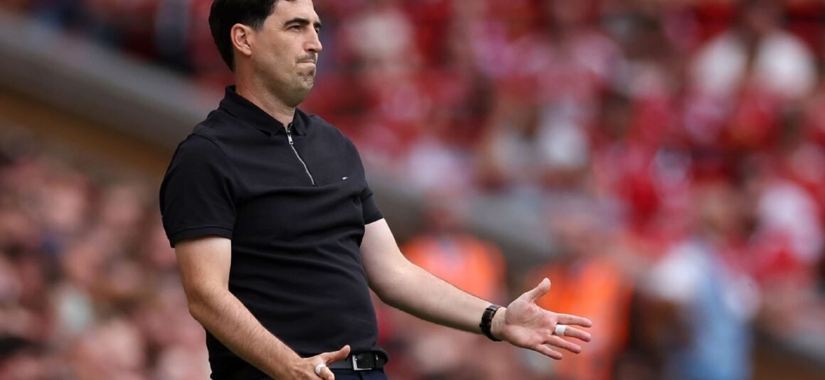 Iraola: Liverpool Lack 90 Iraola: Liverpool Lack 90