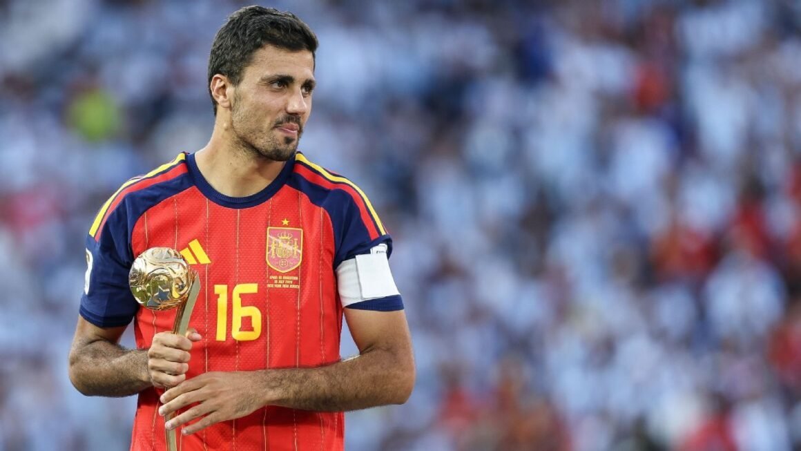 Rodri Touches Down in…