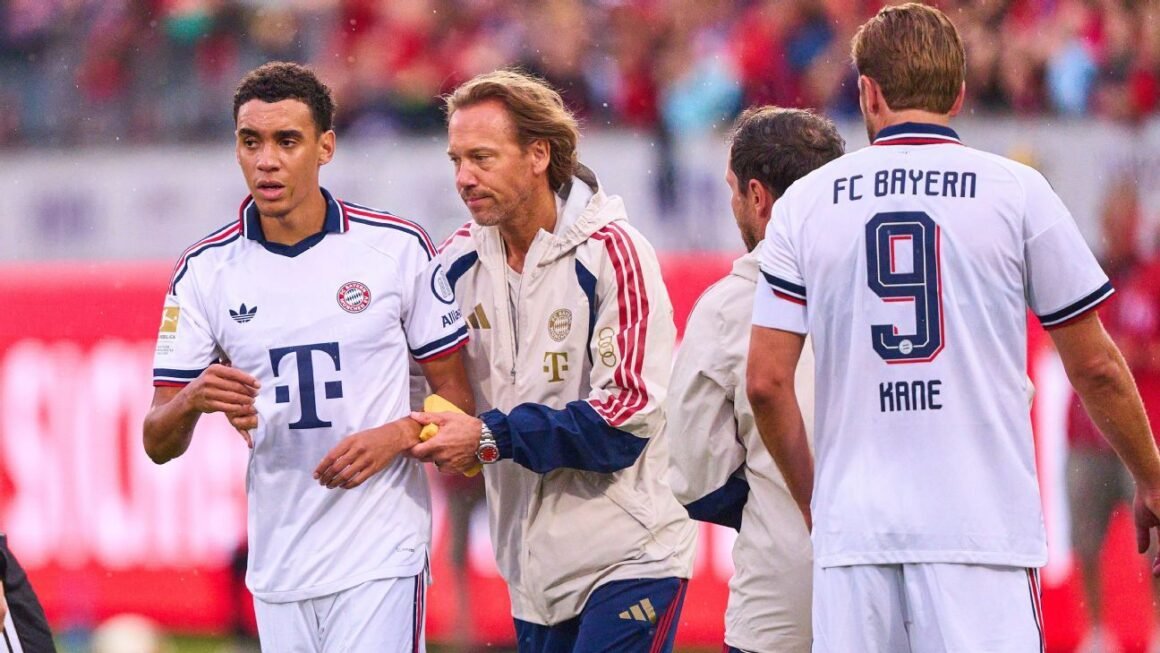 Bayerns Musiala Dealing…
