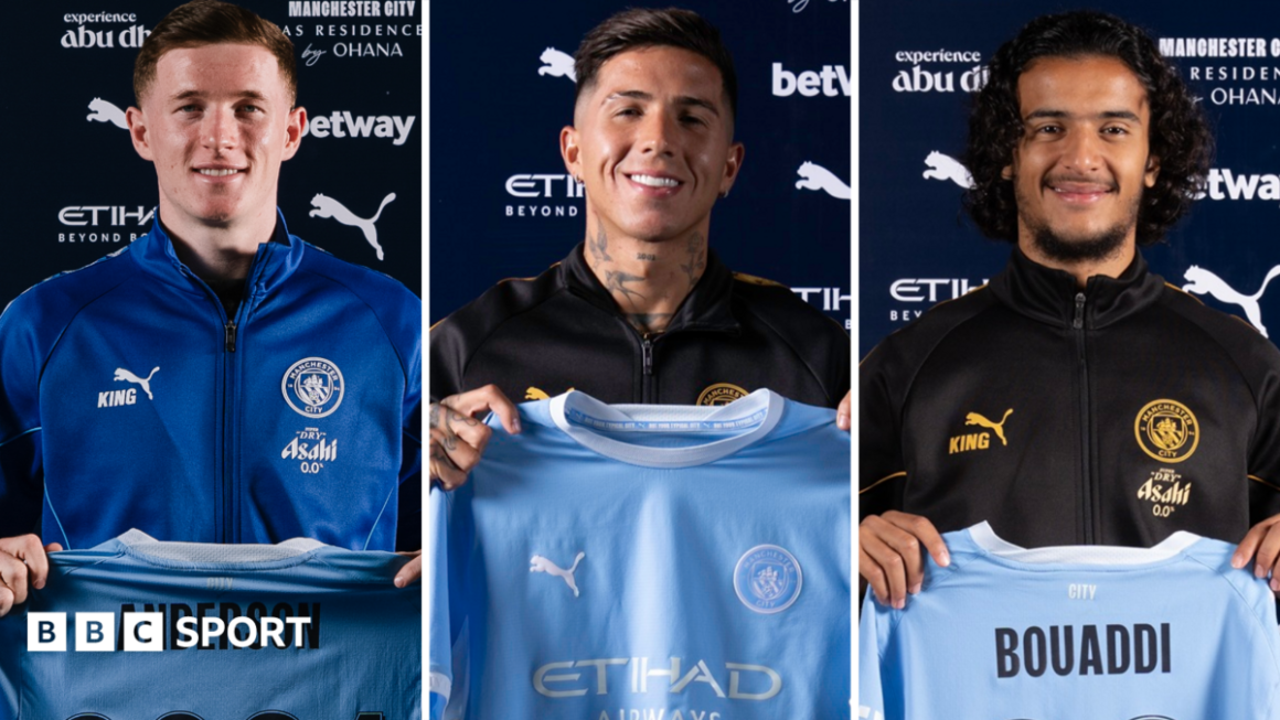 Man City reshape midfield… Man City reshape midfield…