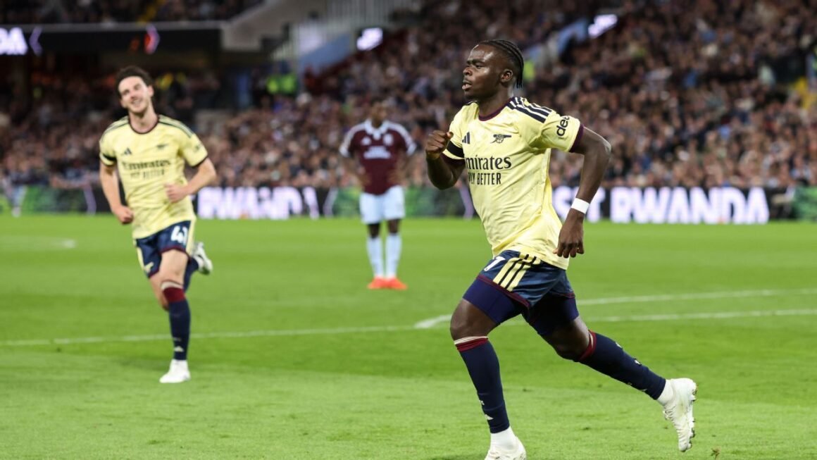 Arsenal Edge Past Villa… Arsenal Edge Past Villa…